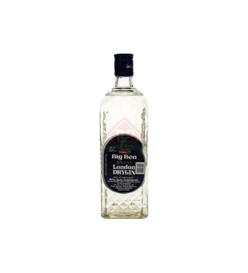 Big Ben Deluxe Dry Gin (Schade: Etiket vuil, beschadigd of ontbrekend)