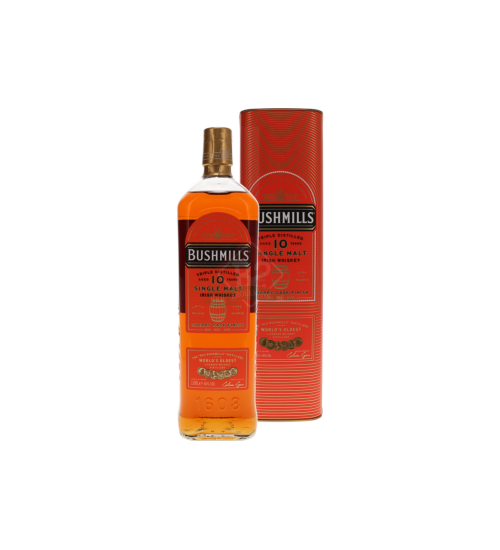 Bushmills 10y Sherry Cask Finish 1l Incl. Tube