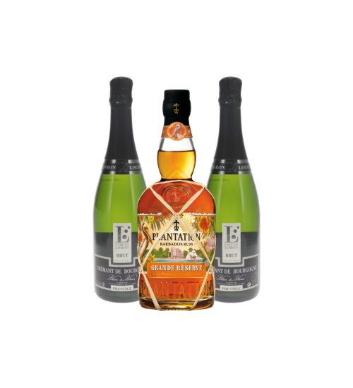 Canchánchara Royale Cocktail (Planteray + Loron Cremant)