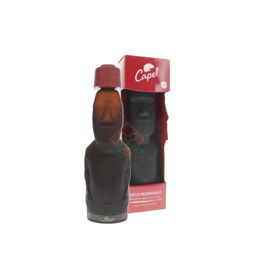 Capel Pisco Statue Moai Reservado 1l Incl. Doos