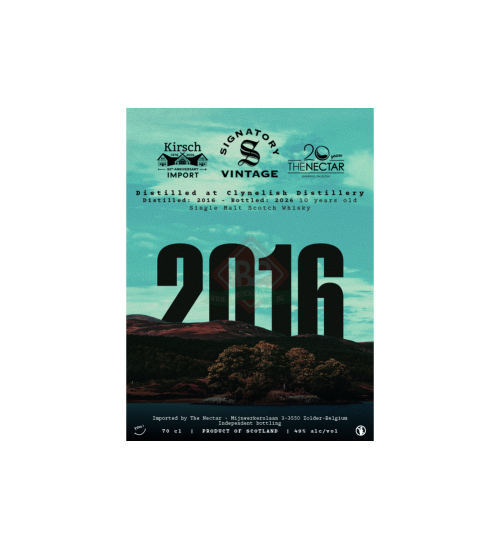 Clynelish 2016 10y The Nectar & Kirsch - Hh (Signatory - The Nectar And Kirsch)