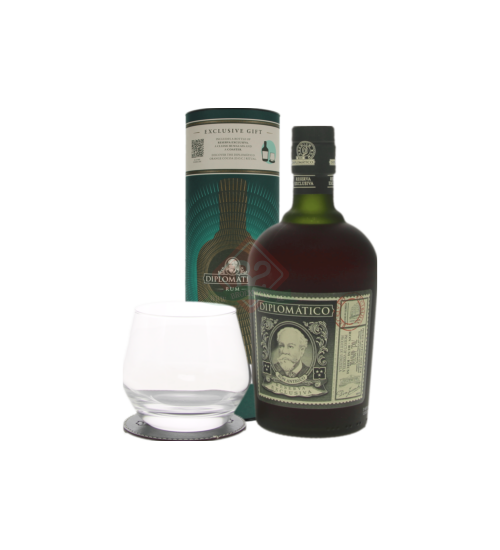 Diplomatico Reserva + Verre + Coaster