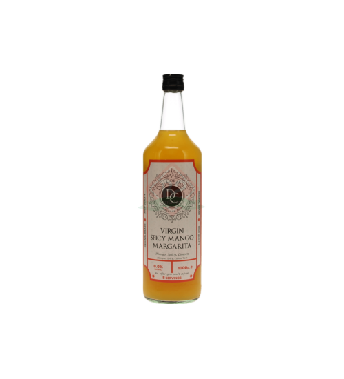 Don Corleone Virgin Spicy Mango Margarita 1l - Ready To Use Premix Non-Alcoholic Mocktail