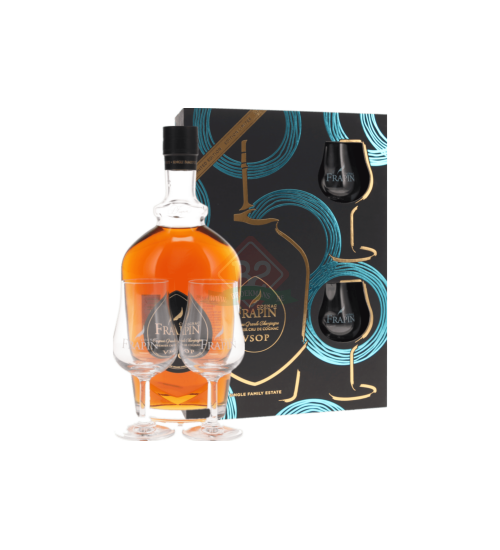 Frapin VSOP + 2 Glazen