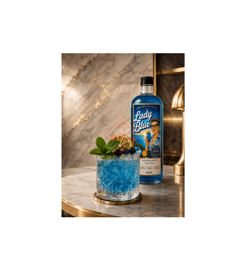 Fresh Vibe Mocktail Lady Blue Mocktail 1l