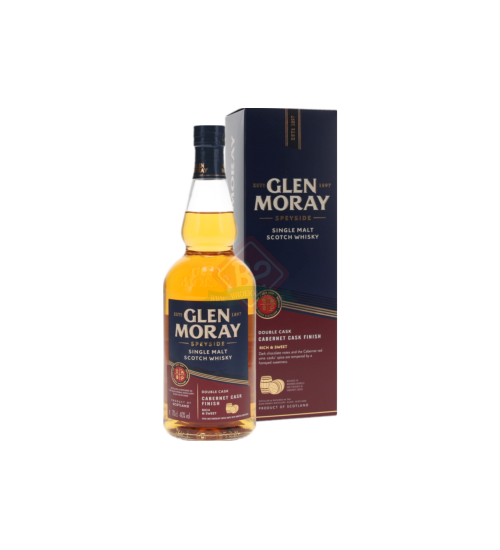 Glen Moray Cabernet Finish Boîte Incl.