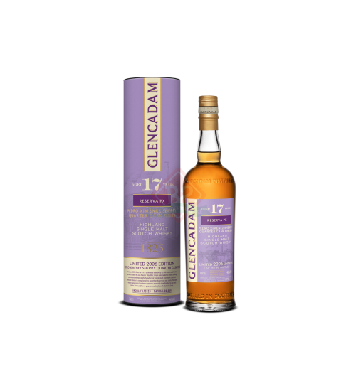 Glencadam 17y 2006 Pedro Ximenez Sherry Tube Incl.