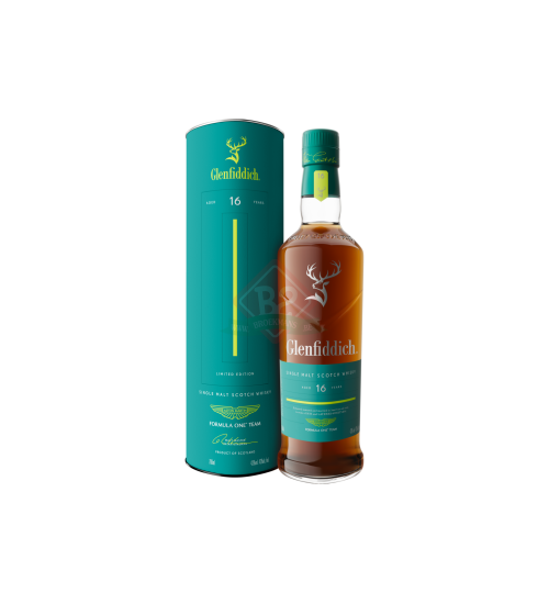 Glenfiddich 16y Aston Martin Tube Incl.