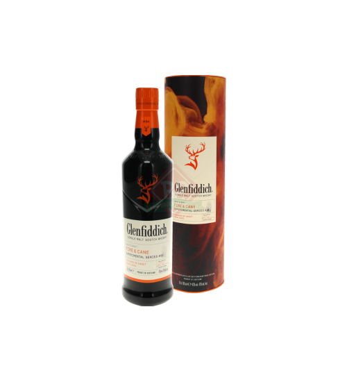 Glenfiddich Fire & Cane Tube Incl.