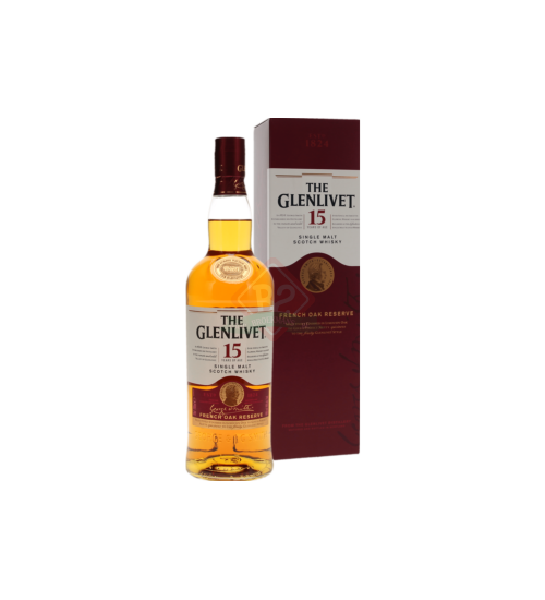 Glenlivet 15y French Oak Incl. Doos