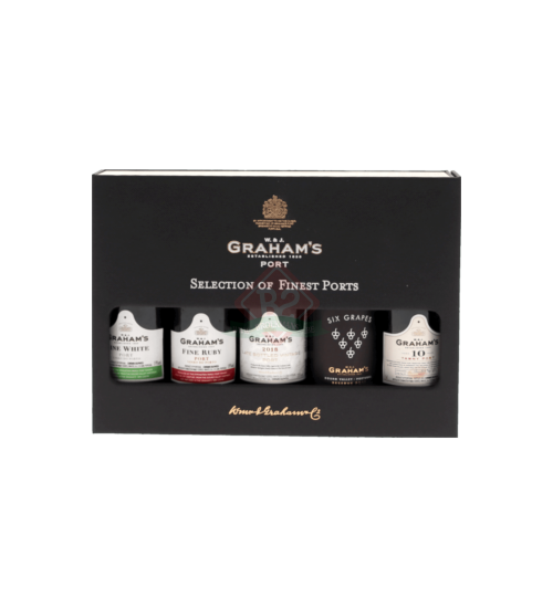 Graham's 5x5cl Incl. Doos