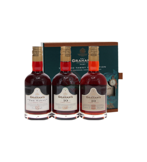 Graham's Tawny Collection 3x20cl (The Tawny, 10y & 20y) Boîte Incl.