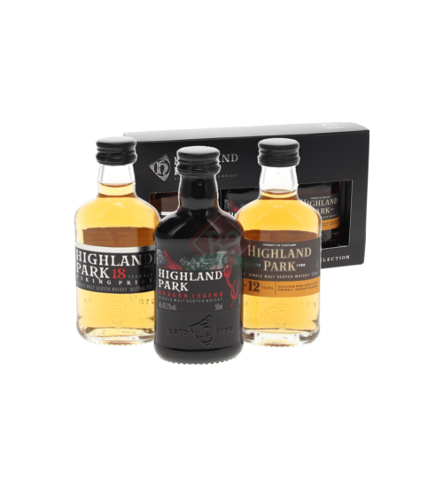 Highland Park Set 3x5cl (12y, 18y & Dragon Legend)