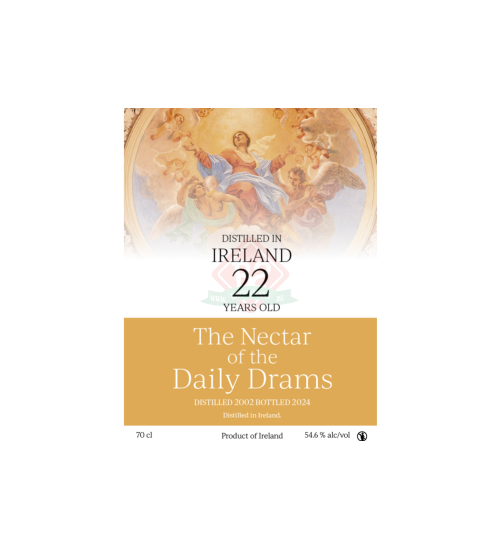 Irish Single Malt Whiskey 2002 22y Dd (The Nectar Of The Daily Drams)