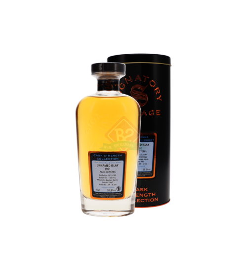 Islay 1991 30y 51,90° (Signatory - Cask Collection) Tube Incl.