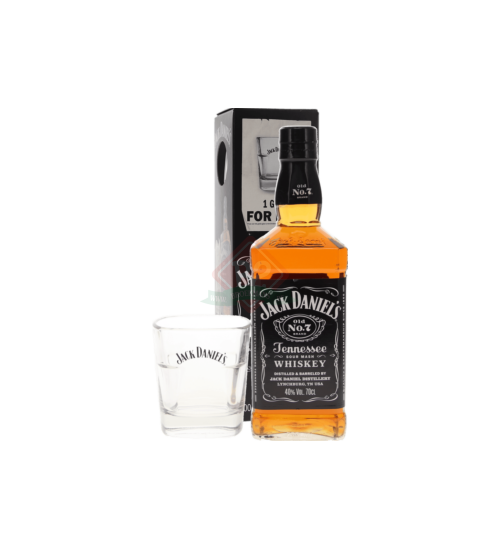 Jack Daniels N°7 + Glas