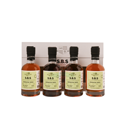 Jamaica 2021 Jamaica Wpe 4x20cl (Spanish, Danish, French And American Cask) (1423 Single Barrel Selection)