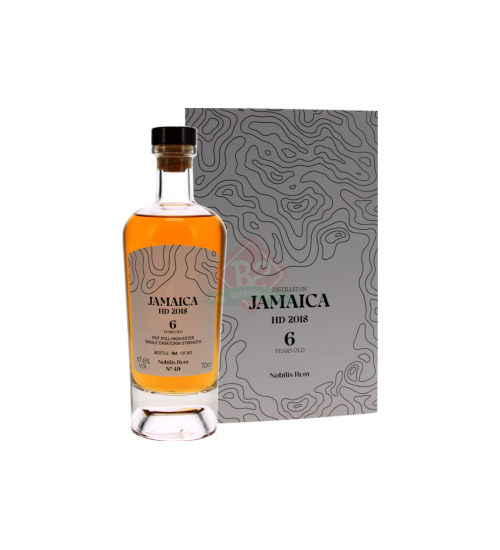 Jamaica Hampden C<>h Labelled As Hd 2018 6y (Nobilis Rum) Incl. Box