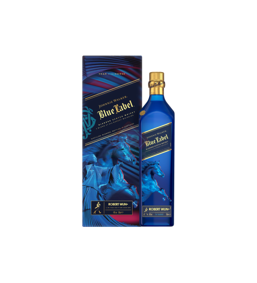 Johnnie Walker Blue Yoh Robert Wun Year Of The Horse Incl. Doos