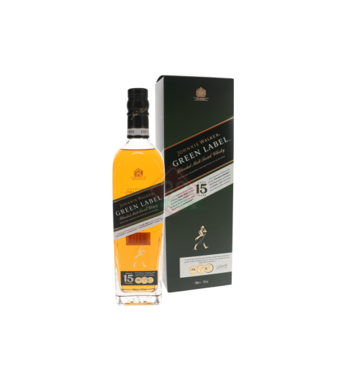 Johnnie Walker Green Label 15y Boîte Incl.