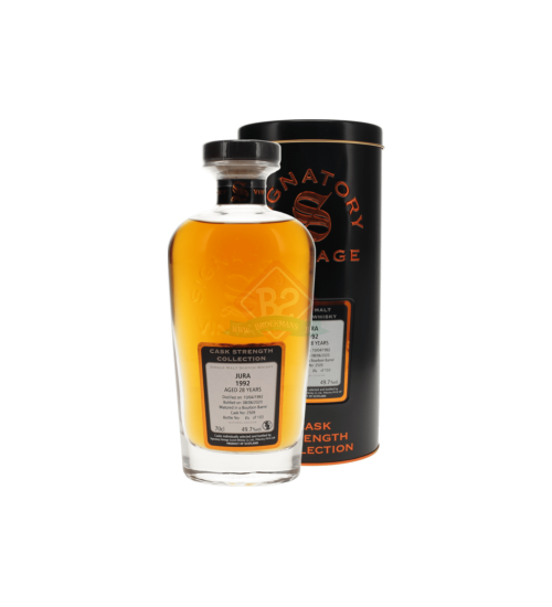 Jura 1992 28y (Signatory - Cask Collection) Incl. Tube - 