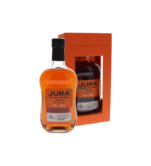Jura 1995 Single Cask Nectar 10th Anniversary Incl. Doos
