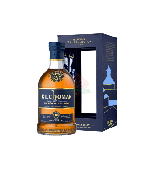 Kilchoman Family Collection 20 Years Bourbon Barrel Boîte Incl.