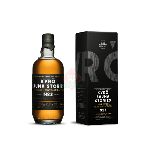 Kyro Sauna Stories N°3 Peat Smoke With Monbazillac Casks Boîte Incl.