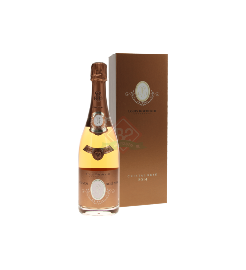 Louis Roederer Cristal Rose 2014 Luxe Gb Incl. Doos