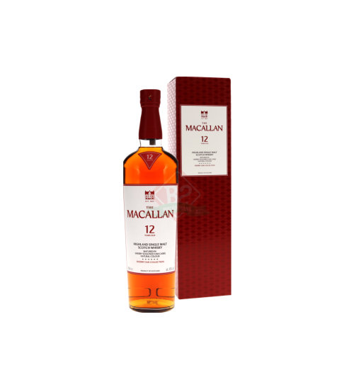 Macallan 12y Sherry Incl. Doos