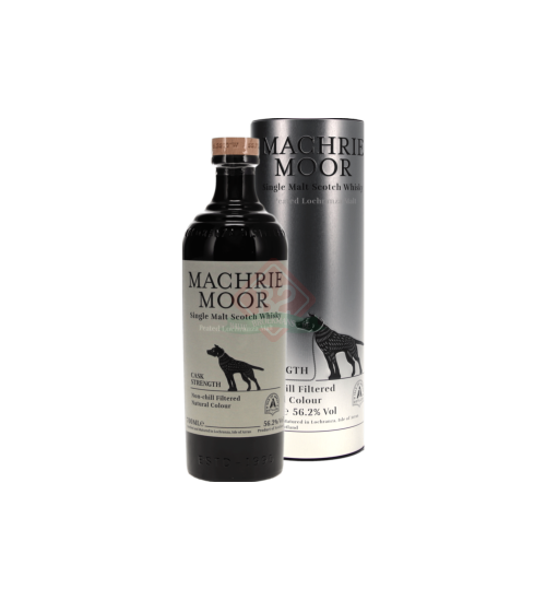 Machrie Moor Peated Cask Strength Tube Incl.