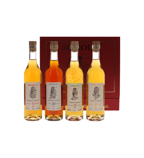 Marolo Barolo 9y, 12y, 15y, 20y 4x20cl