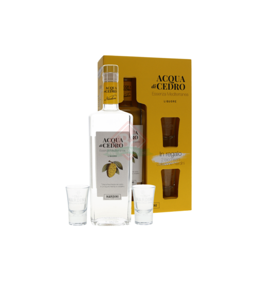 Nardini Acqua Di Cedro + 2 Glazen