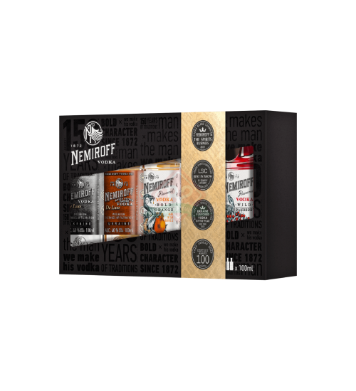 Nemiroff Deluxe 5x10cl