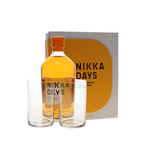 Nikka Days + 2 Glasses