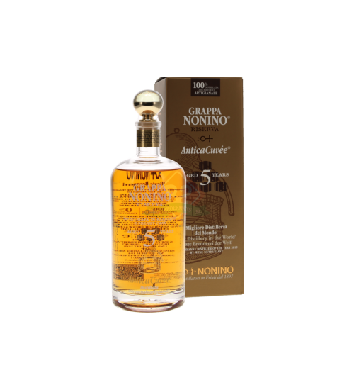 Nonino Grappa Riserva 5y Antica Cuvee Incl. Doos