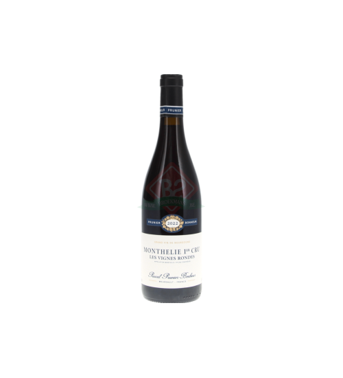 Pascal Prunier Bonheur Monthelie Rouge 1er Cru Les Vignes Rondes 2022