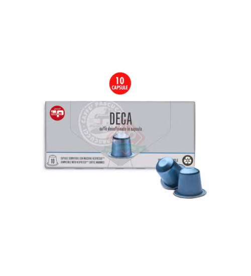 Pascucci Nespresso® Pads Decafeine 10 Stuks 50 Gram