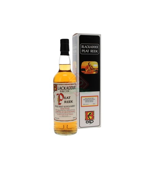 Peat Reak 20y Highland Malt Bourbon "30 Years Blackadder" Boîte Incl.