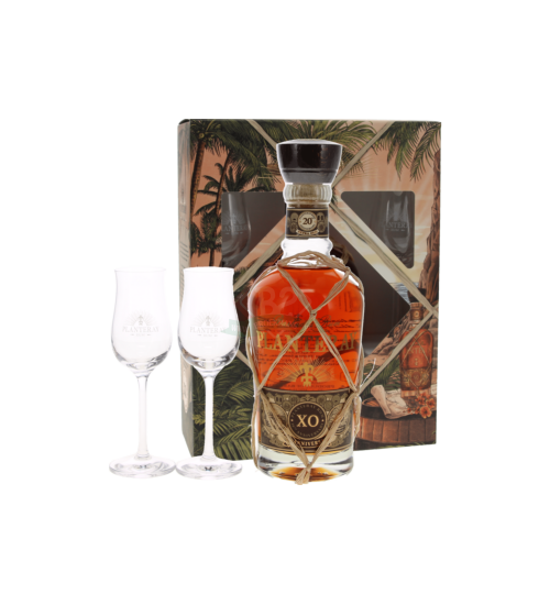 Planteray Barbados XO + 2 Glazen (Planteray Blend)