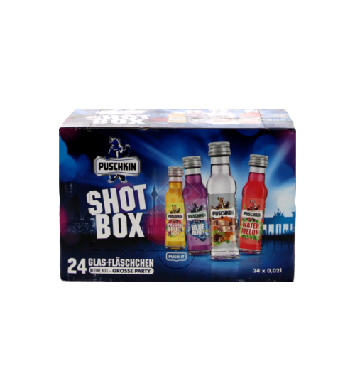 Puschkin Shot Box 24*2cl Incl. Box
