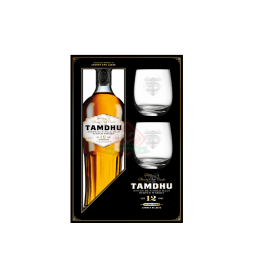 Tamdhu 12y + 2 Glazen