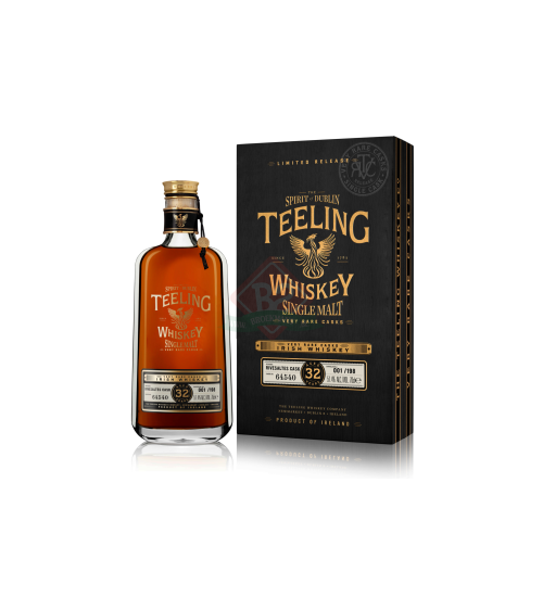 Teeling 32y Very Rare Casks Incl. Doos