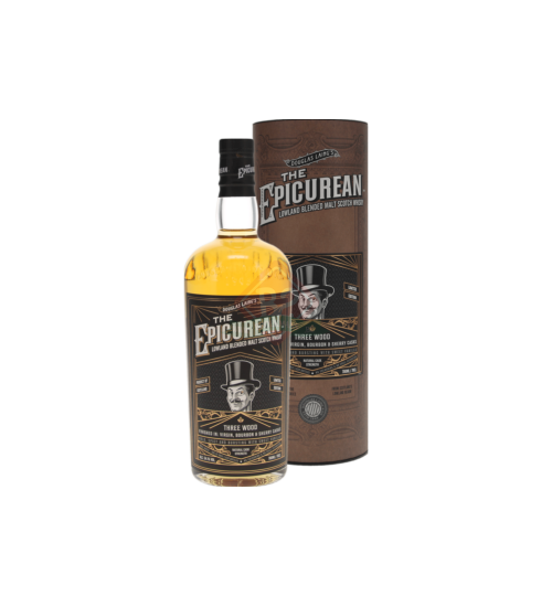 The Epicurean Three Wood (Douglas Laing Regional Malts) Tube Incl.