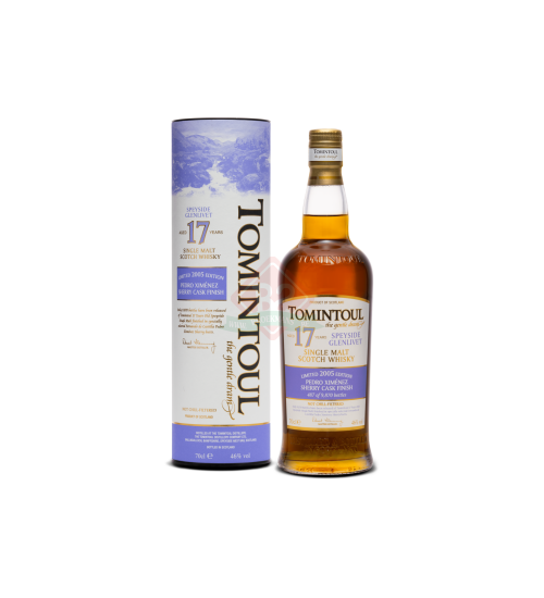 Tomintoul 2005 17y Px Finish Tube Incl.