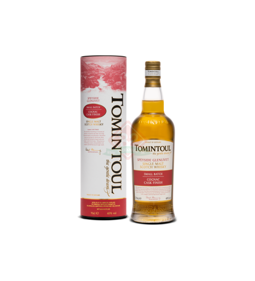 Tomintoul Cognac Finish Tube Incl.