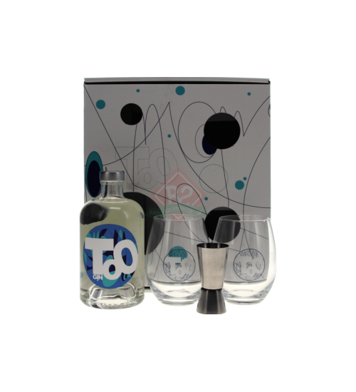 Too Gin Original 50cl + 2 Glasses