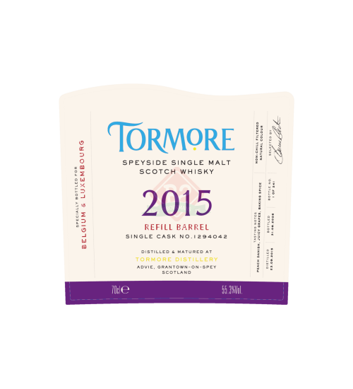 Tormore 2015 11y Single Cask For The Nectar *PRESALE*