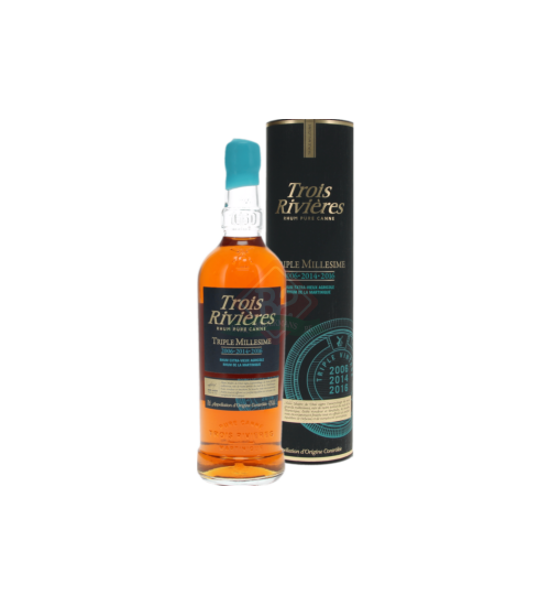 Trois Rivières Triple Millesime 2006-2014-2016 Tube Incl.