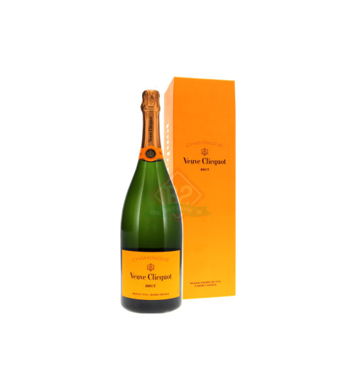 Veuve Clicquot Brut - Yellow Label / Carte Jaune / Ponsardin Magnum (1,5l) + Giftbox